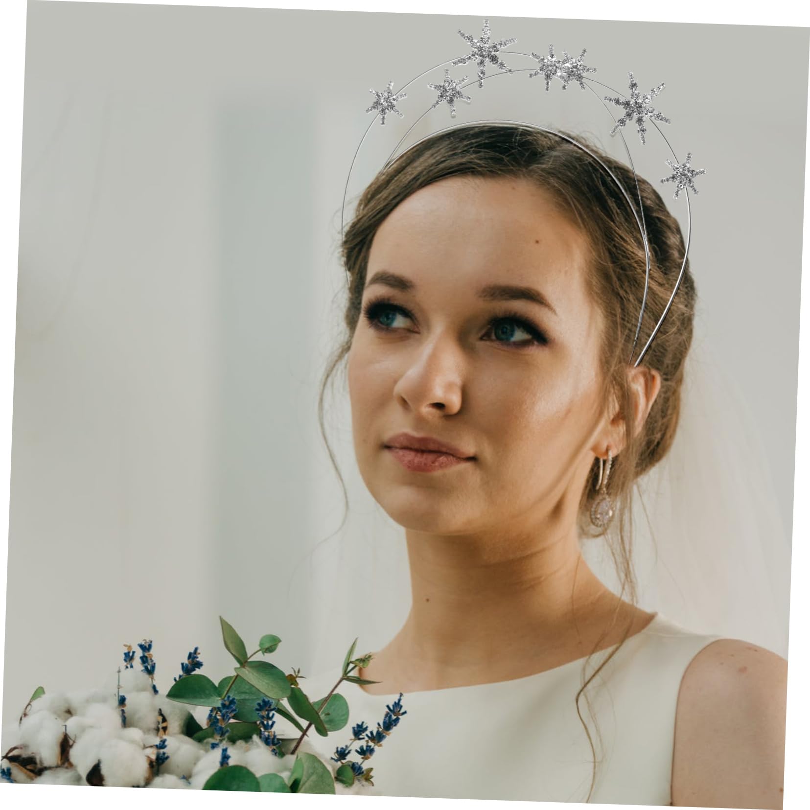 FRCOLOR 3stücke Sternen-haarband Mit Glitzer Und Strass Eleganter Haarschmuck Für Damen Und Mädchen Perfektes Accessoire Für Partys Und Fotoshootings Einzigartiges Design Für Einen