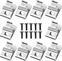 Vista 1 de 10 clips para cinturón para Dewalt, kit de clips de herramientas de taladro de acero inoxidable 304 con tornillos para Dewalt N268241 apto