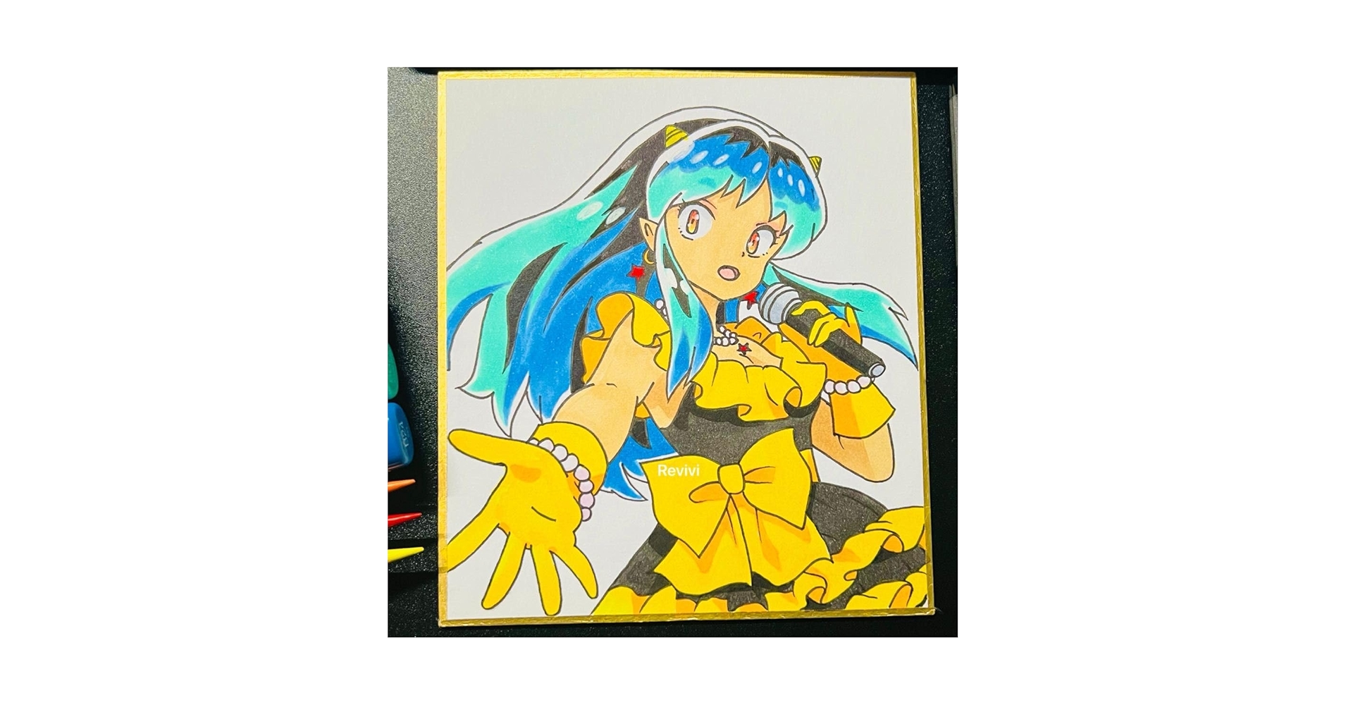 Amazon.co.jp: No77 うる星 やつら ラムちゃん 手描き イ 原画