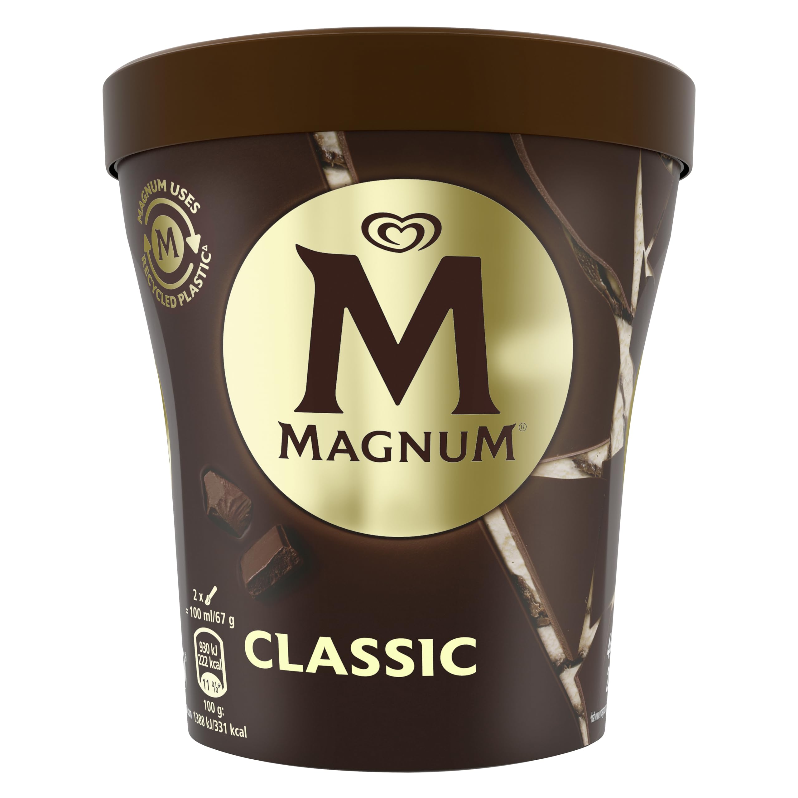 Magnum Classic Ice Cream Tub 440ml