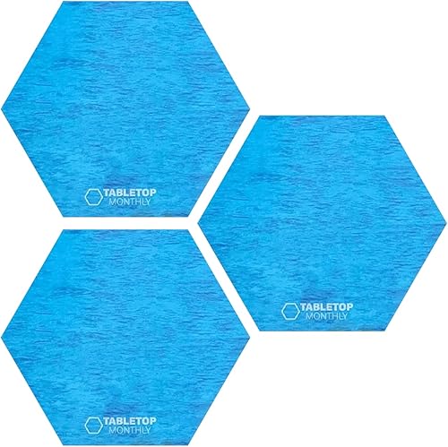 Miniatura 7 de Gold River Hex Scenario - Piezas de juego compatibles con las expansiones de Catan, Seafarers y Catan de Catan (3 hexagonales)