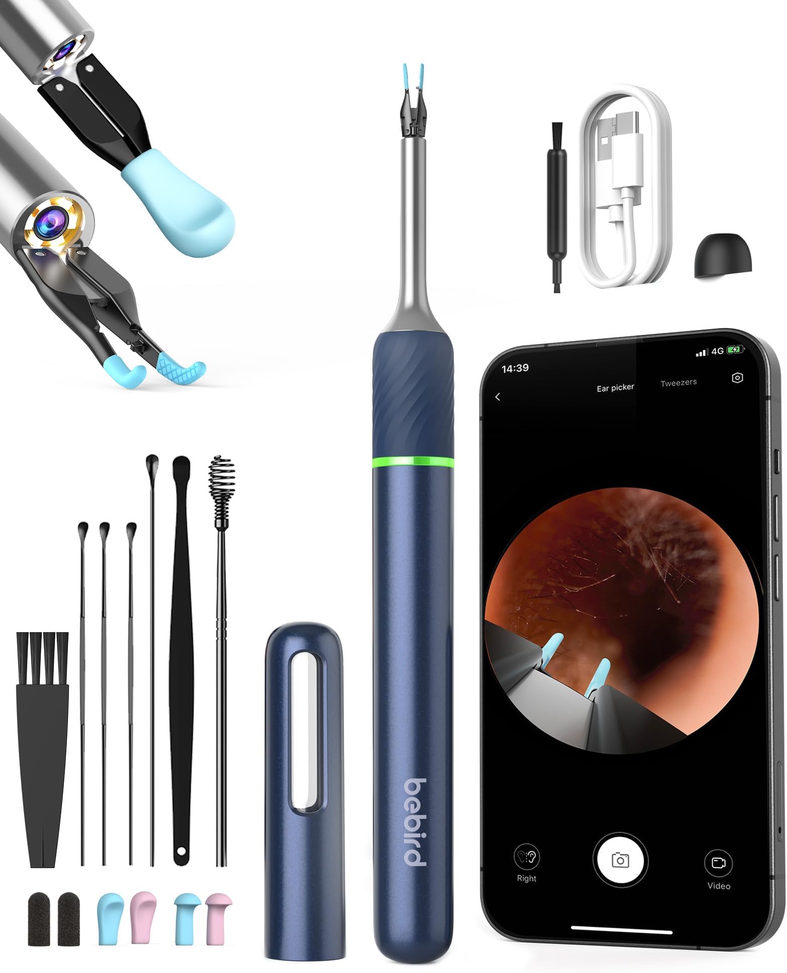 Ear Wax Removal Tool with CameraBebird Note 5 Ear Cleaner