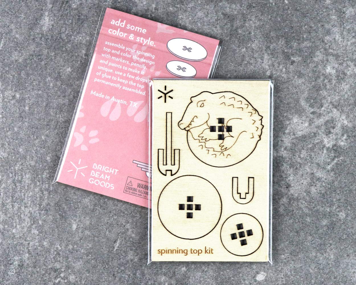 Gator Animal Spinning Top Kit