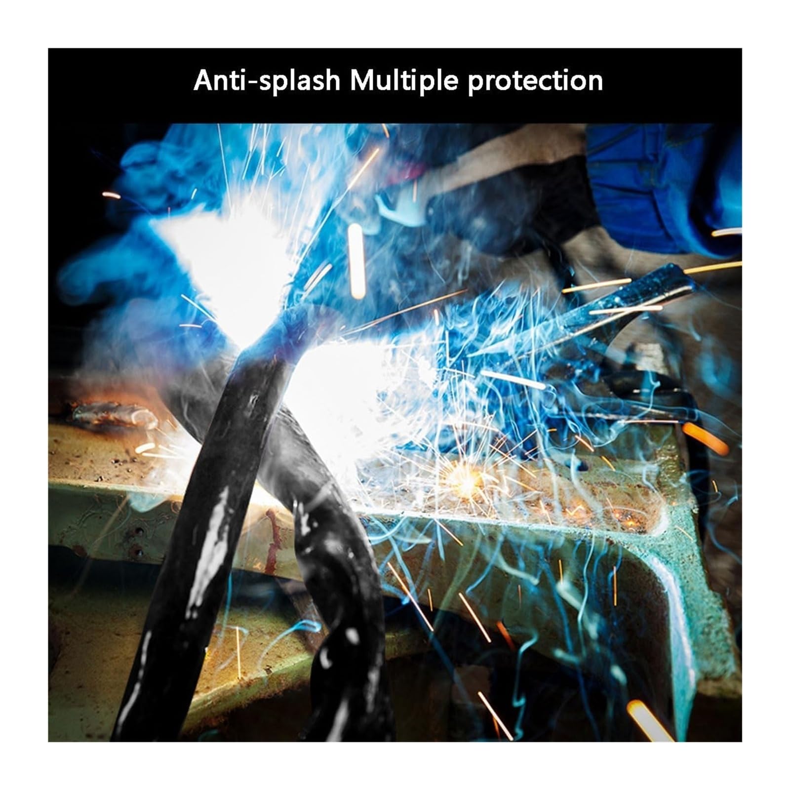 Manguito protector térmico, manguito de fibra de vidrio de 1 m, manguito protector térmico de fibra de vidrio recubierto de silicona for mangueras y cableado eléctrico(35mm)