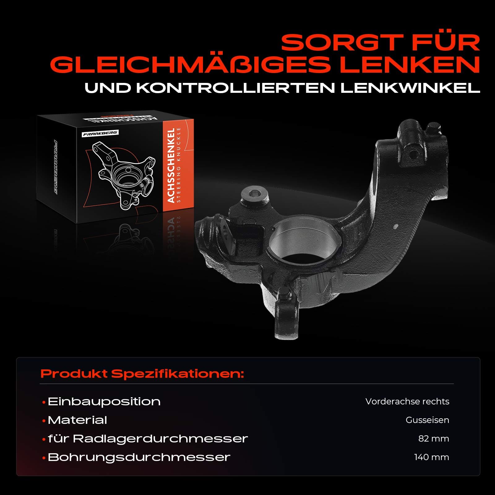 Achsschenkel Radlager Vorne Rechts für Galaxy WA6 Mondeo IV BA7 S-Max WA6 2006-2015 1474288