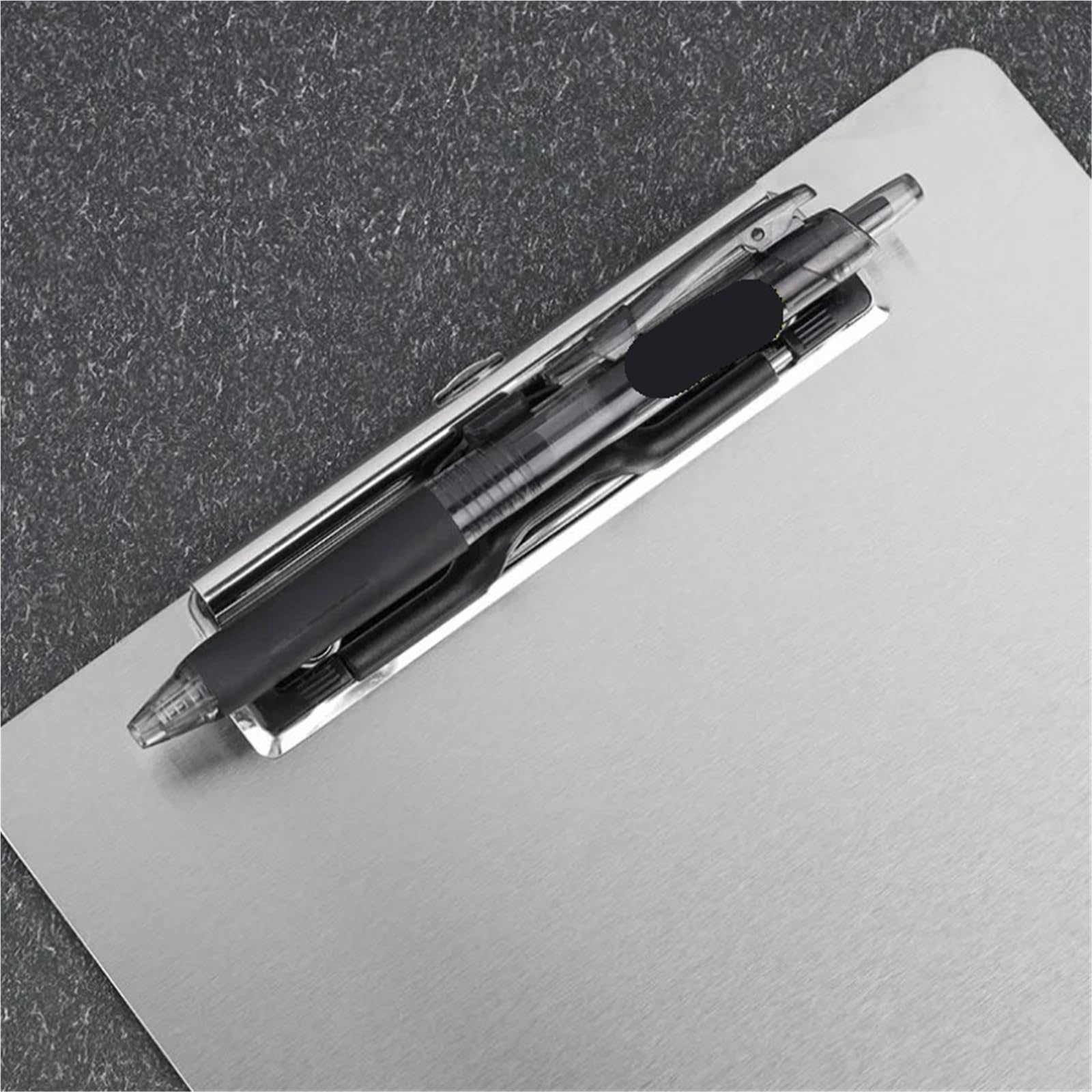 Hartplatten Klemmbrett Zwischenablage, Edelstahl, Schreibblock, Ordner, Papier, Bürobedarf, Organizer, Dokumentenblock, Papierhalter, Menü-Clip für loses Papier und Bürobedarf(Type 1-44x32cm)