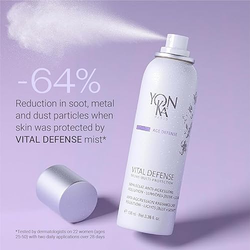 Miniatura 4 de Yon-Ka Vital Defense Face Mist | Spray hidratante anticontaminación para acabado y fijador | Protege la piel de estresores ambientales y luz natural