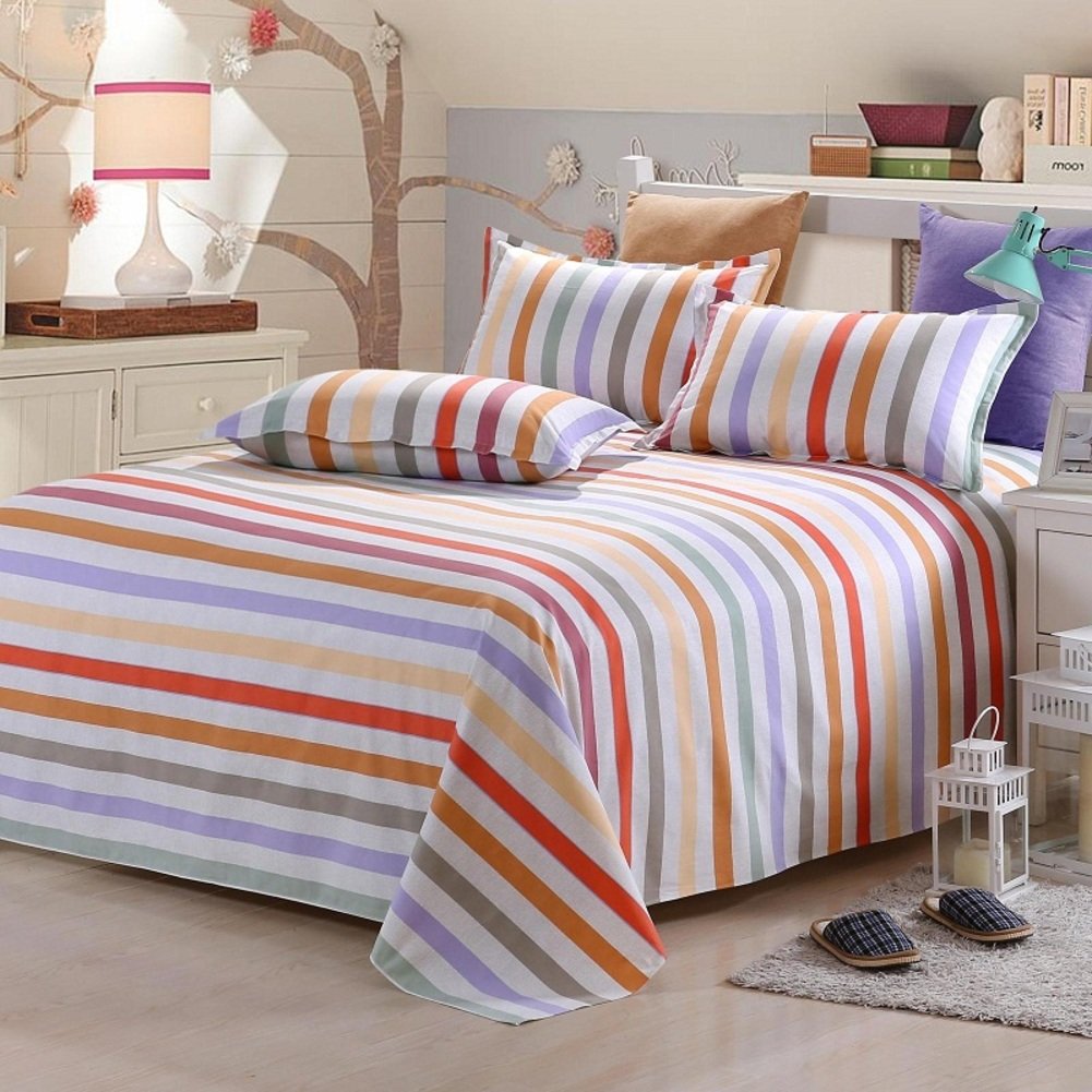 Drap en toile de coton de qualité supérieure 250x235cm isolation thermique hiver