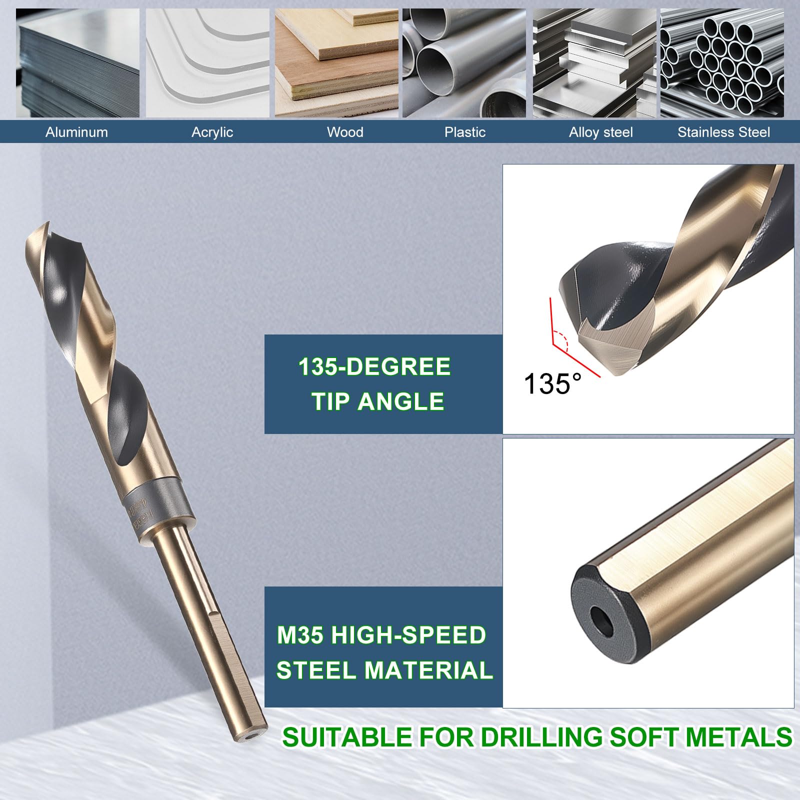 METALLIXITY 17.066mm Drill Bit (43/64") - Image 4