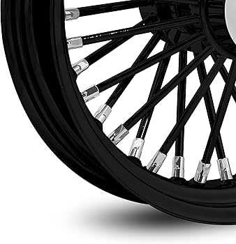 Amazon.co.jp: 16インチ ハーレーファットスポークホイール 16x3.5 40