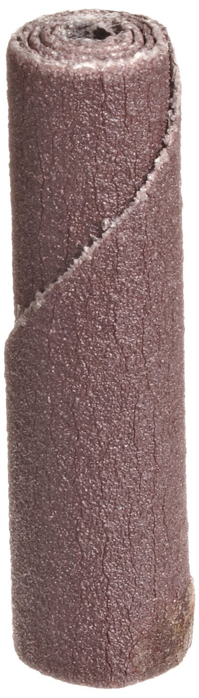 3M Cartridge Roll 341D, Straight, 3/8" Diameter x 1-1/2" Length, P180 Grit (Pack of 100)