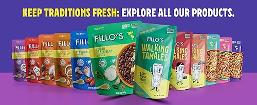 Miniatura 3 de Paquete de variedades FILLOs frijoles Sofrito 6 unidades frijoles negros cubanos Tex Mex Pinto frijoles rosados puertorriqueños frijoles mexicanos