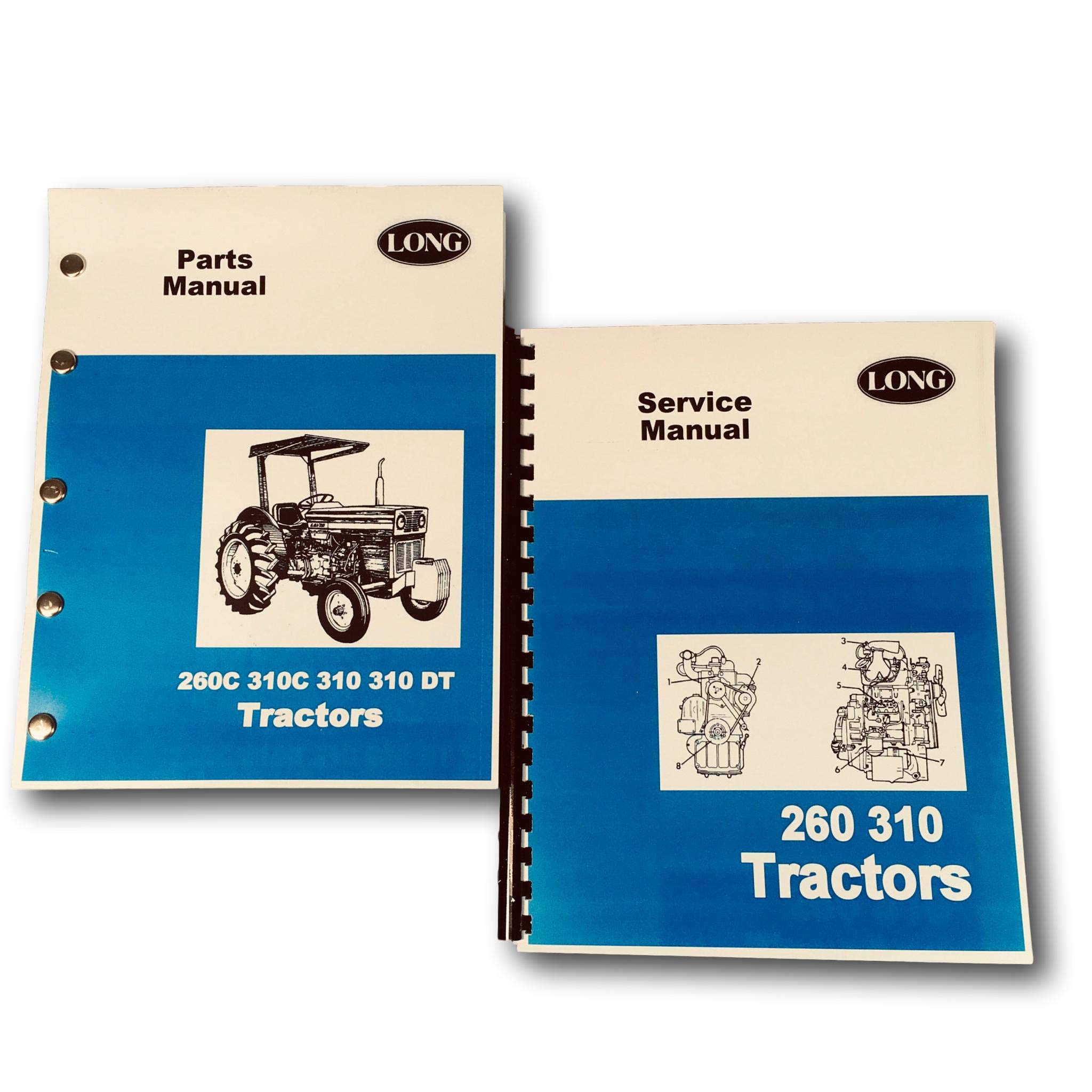 Amazon.com: Service Parts Manual Set for Long 310 Tractor