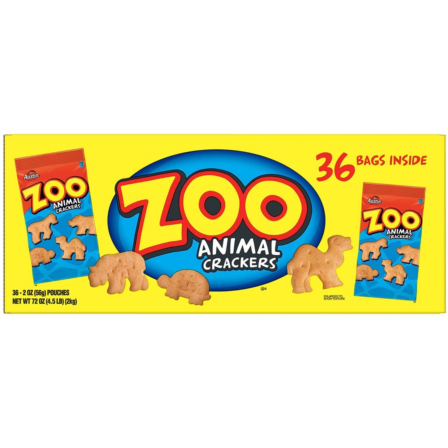 Buy Austin 716148 Austin Zoo Animal Crackers Original 2 Oz 36 Carton 10022 Online In Turkey B01j7vltf2