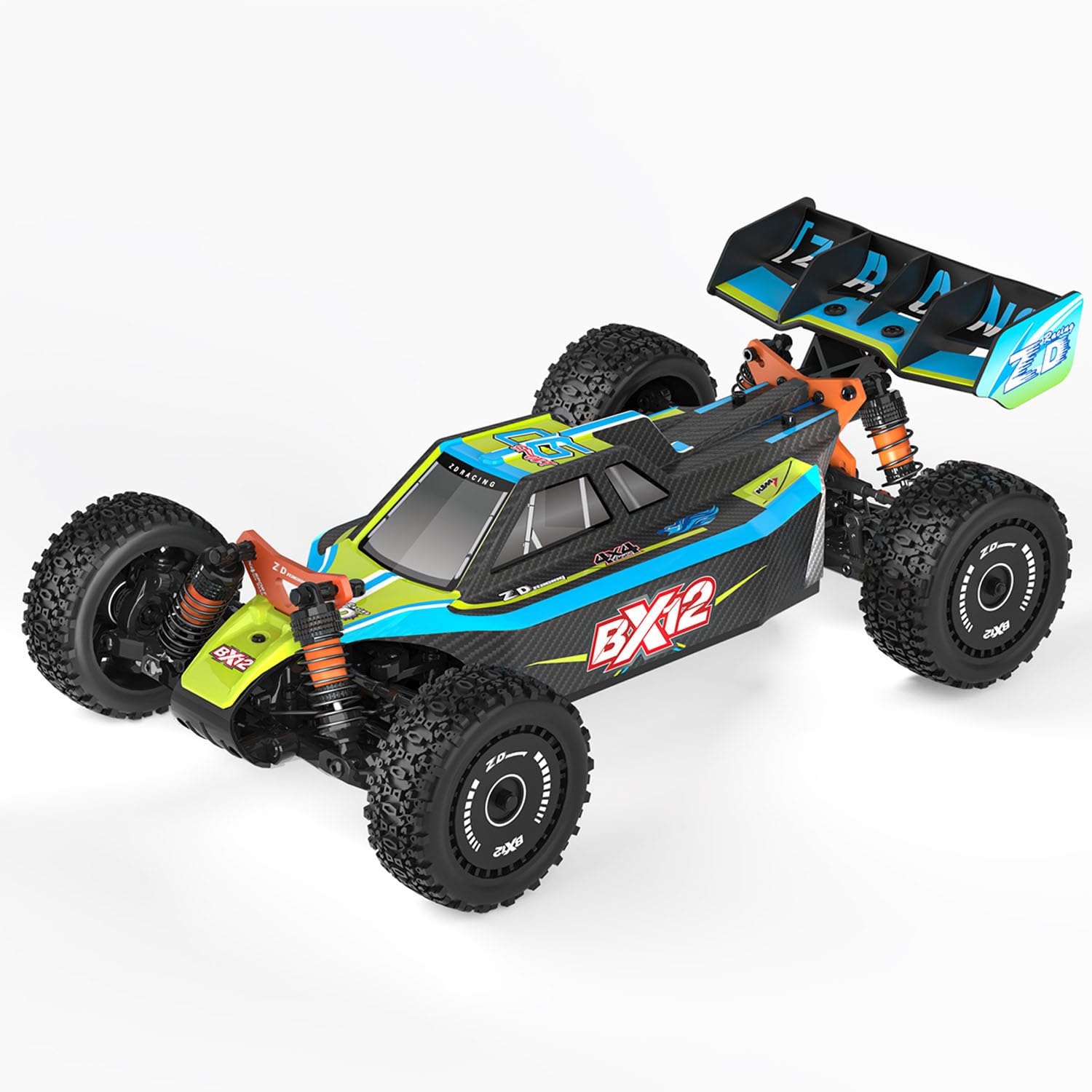 Amazon.co.jp: WHEELFUN 1/12レーシングリモコンオフロード車全輪駆動
