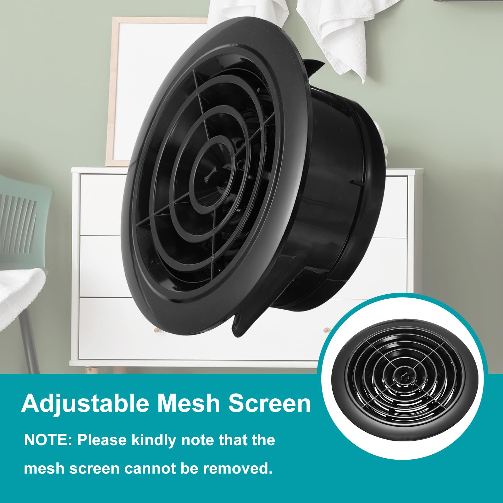PATIKIL 5 Inch Round Air Vent Cover - Image 3