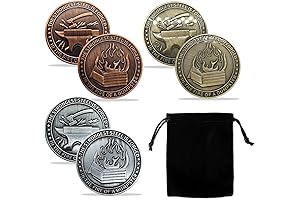 3-Pcs Dumpster Challenge Fire Coin - Employee Appreciation Gifts