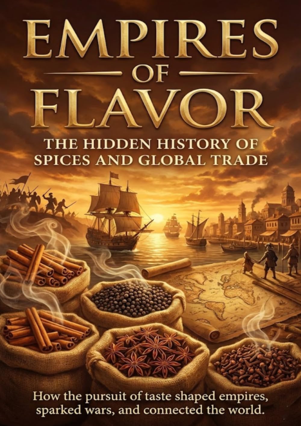 Empires of Flavor: The Hidden History of Spices and Global Trade: How the pursuit of taste shaped empires, sparked wars, and connected the world.
