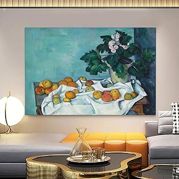 絵画柿とランプのある静物 絵画柿とランプのある静物 ランプ「柿」(直径30cm) 【作品展ご