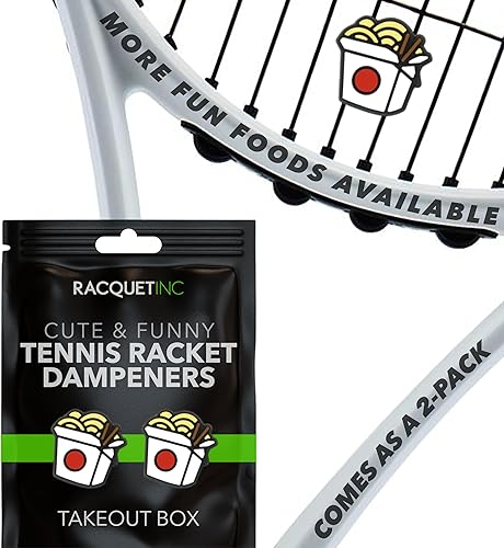 Miniatura 22 de Racquet Inc Regalos de Tenis - Amortiguadores de Vibración para Raqueta de Tenis - Absorbe Choques, Reduce la Vibración de las Cuerdas para Mejor