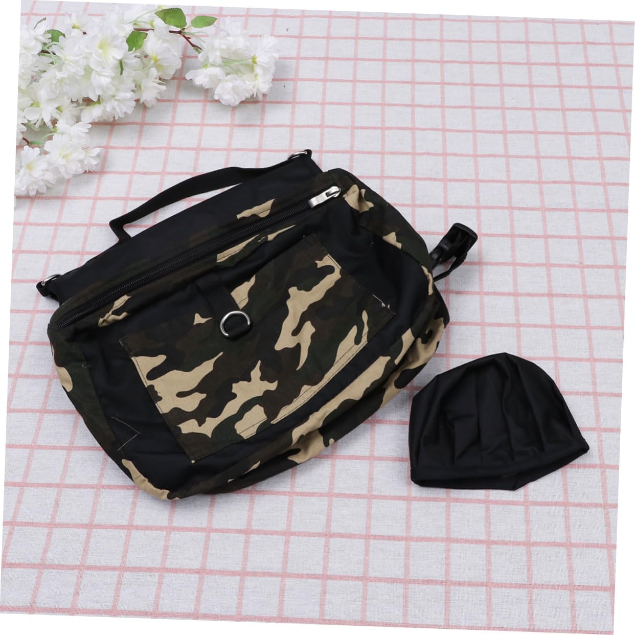 COLLBATH Dog Travel Carrier Backpack Leash Hook Hiking Pack for Medium Large Dogs