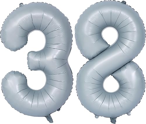 Vista 30 de 40" Macaron purple Number Balloons Helium Foil Mylar Balloon Birthday Party banquet Decoration 9