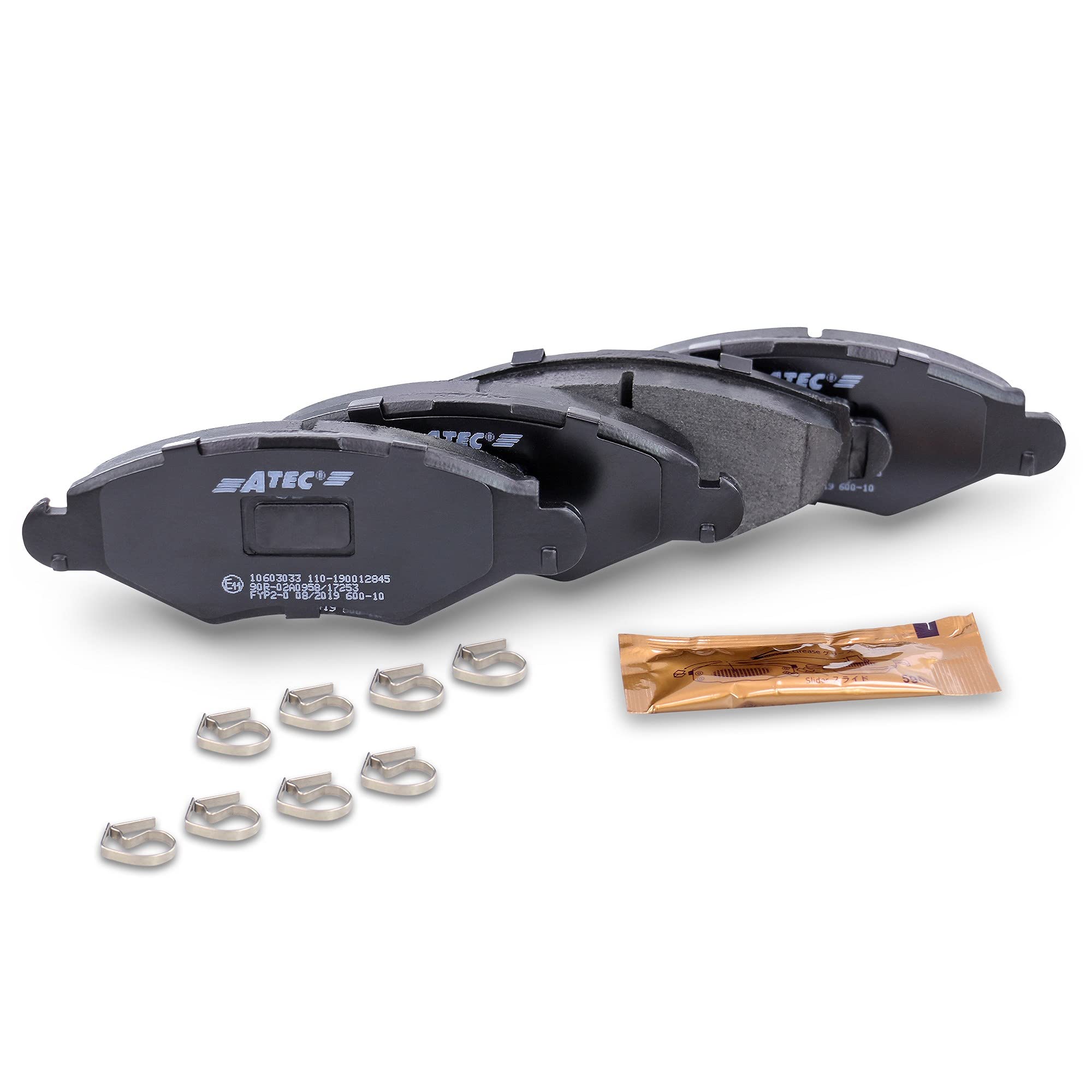 BESTPRICE Juego de frenos eje delantero incl. discos de freno llenos Ø 247,5 mm + pastillas de freno delanteras, compatible con PEUGEOT 206 Hatchback (2A/C), 206 Notchback, 206 SW (2E/K), 206 Van