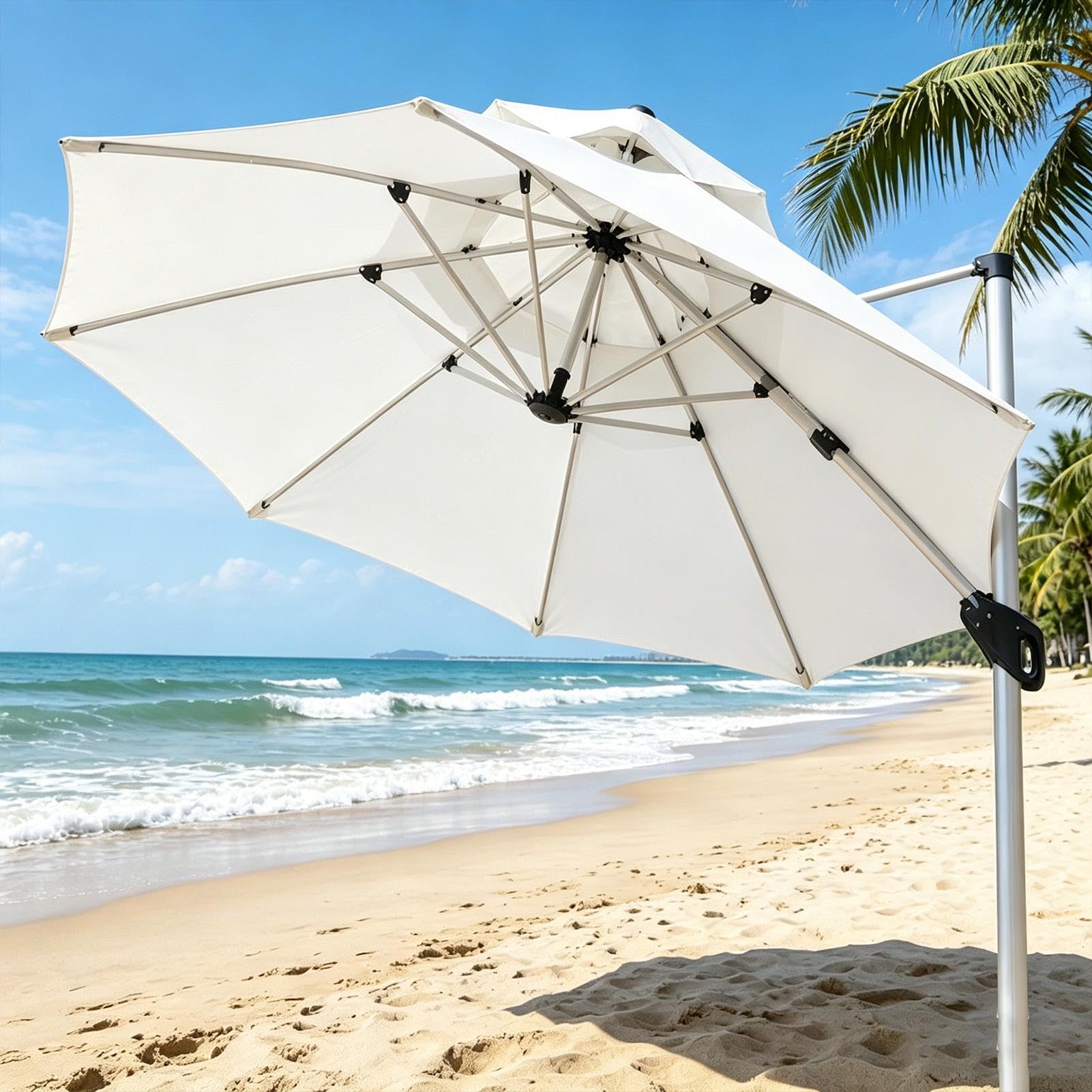 Toile De Remplacement Pour Parasol Terrasse Tissu extérieur pour ombrelle