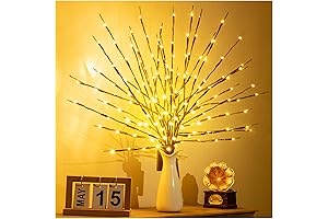 kxcoftxi: 1PCS Lighted Twigs, Lighted Branches with 20 Bright Bulbs