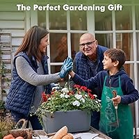 Vista 8 de Restmo Herramienta de jardín de azada resistente, adecuada para su uso en suelos duros, azada de jardín gruesa para desmalezar, cavar zanjas