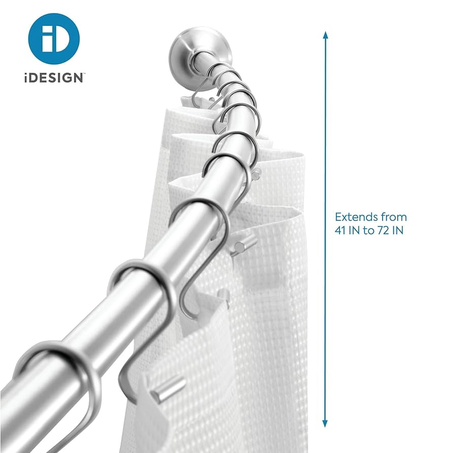 Amazon｜InterDesign 突っ張り棒 伸縮棒 シャワーカーテン用