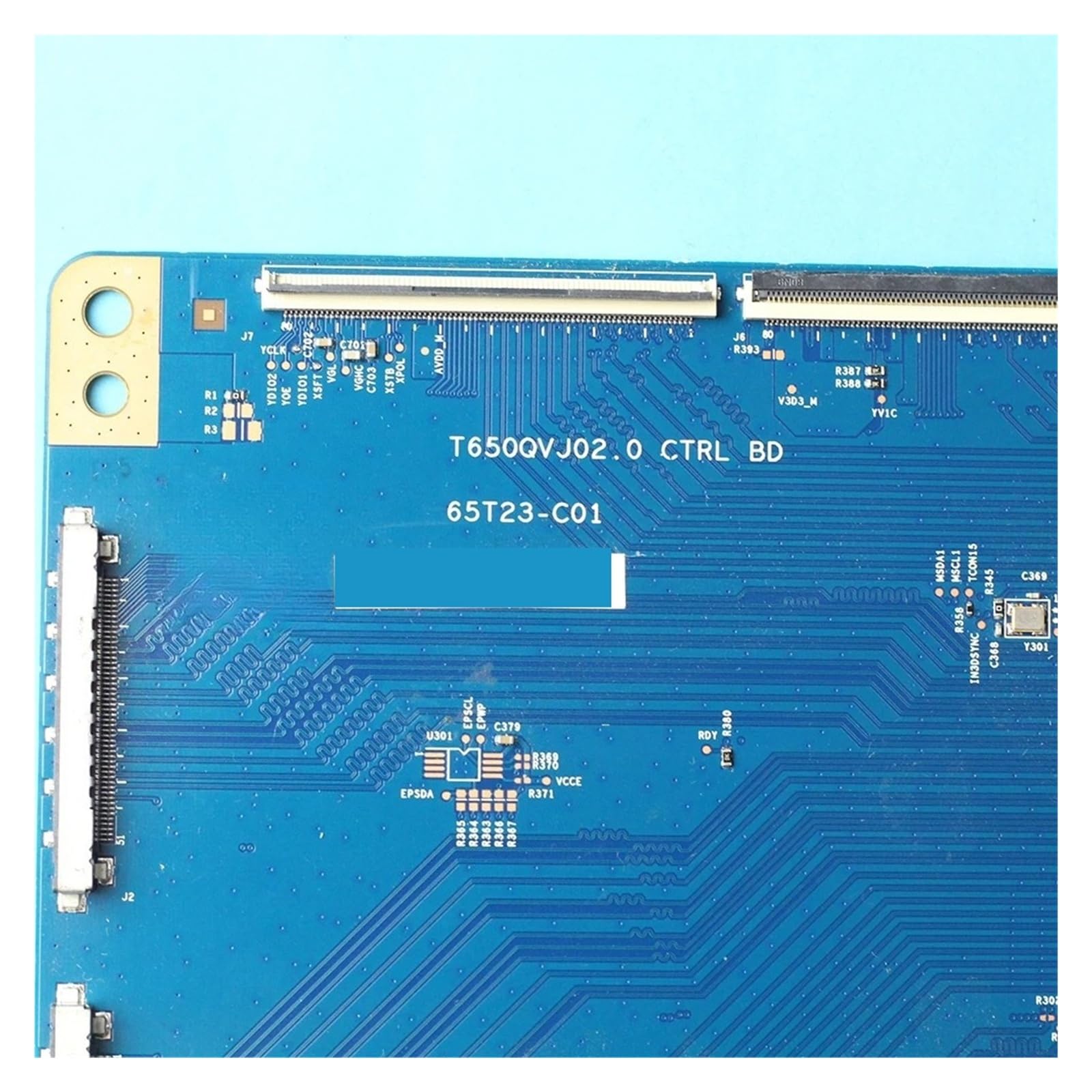 Compatibile for AUO ， Scheda Logica 4K Scheda T-con T650QVJ 02.0 CTRL BD 65T23-C01 Scheda Tcon Da 65 Pollici TV Da 65 Pollici ，