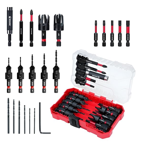 EZARC Countersink Drill Bit Set