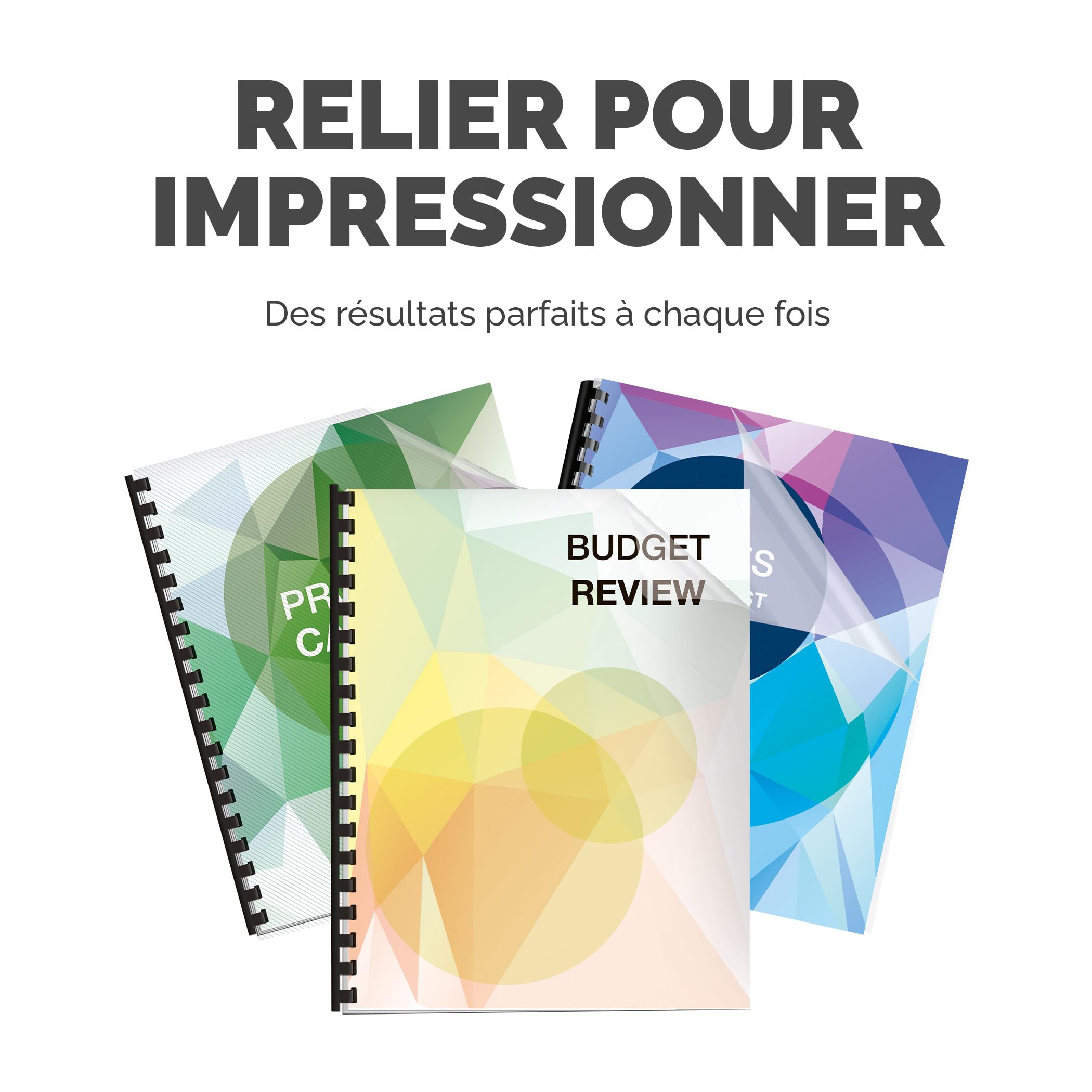 Fellowes Pulsar E Machine à relier 300 feuilles perforation électrique anneaux métalliques kit démarrage Blanc