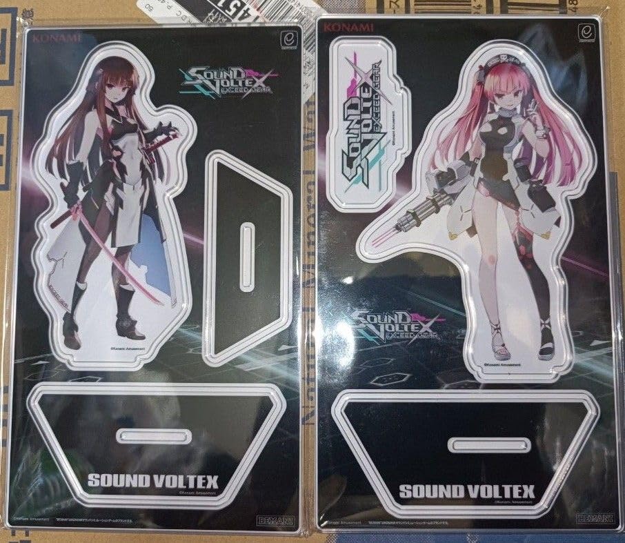 Amazon.co.jp: SOUND VOLTEX アクリルスタンド 紅刃&恋刃 : おもちゃ