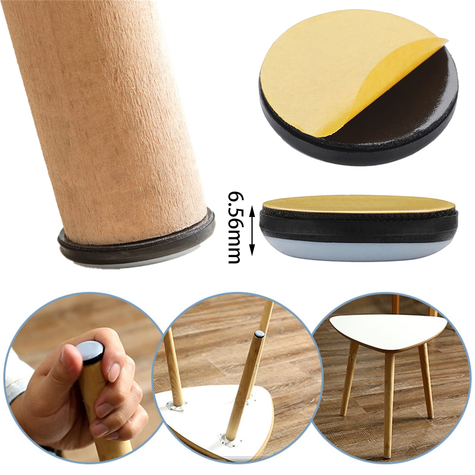 Patins De Déménagement Réutilisables Pour Meubles En Bois