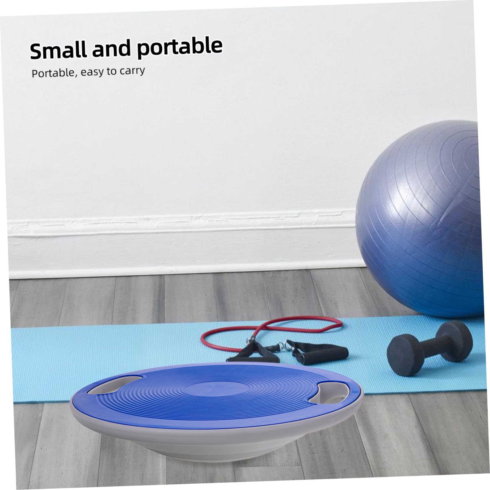 Abaodam Pedana Girevole Fitness per Allenamento Casa, Balance Board per Esercizi Fisica Materiale Abs Resistente e Design Portatile per Migliorare la Stabilità