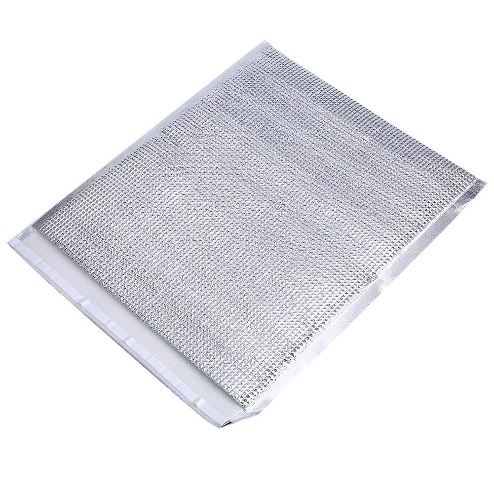 Dilwe 10 Stücke Isolierte Taschen, Wiederverwendbare Aluminium Picknick Hot Cold Pouch für Home Outdoor Picknick Wandern Camping(35 * 40cm)