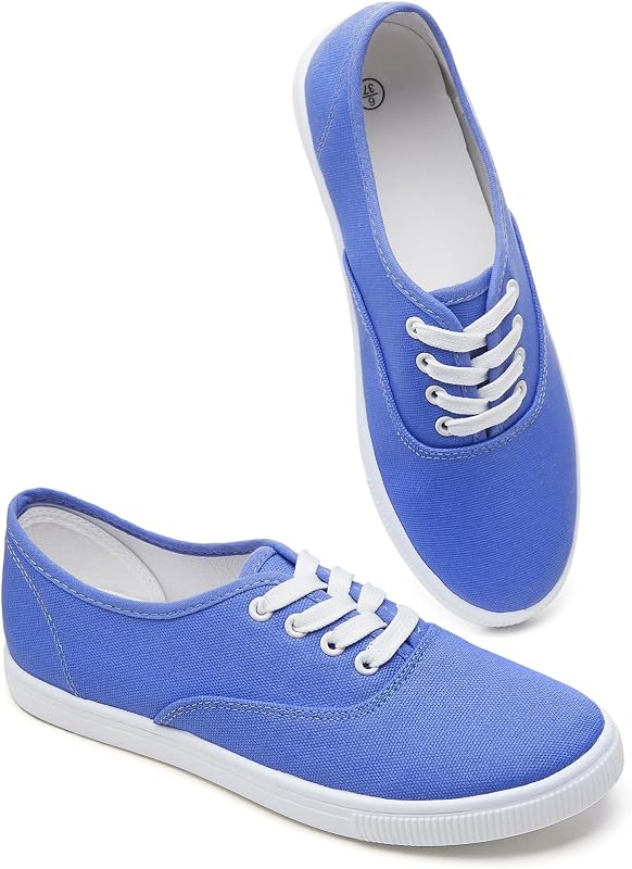 Zapatillas blancas clásicas para mujer,Zapatillas bajas de lona blancas,Zapatillas zapatillas de lona informales ligeras