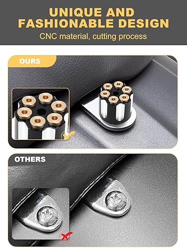 Miniatura 5 de Tornillo de tornillo de asiento de guardabarros moleteado inoxidable de 14 "-20 roscas compatible con Harley Sportster Touring Softail Dyna CVO