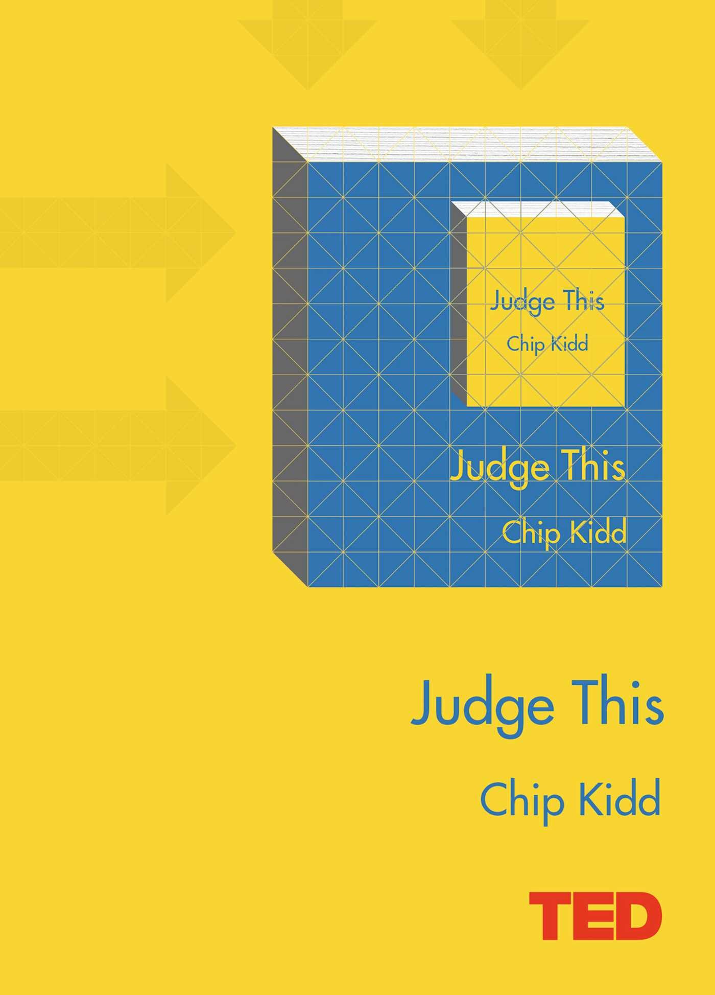 Judge This by Chip Kidd HARDBACK 9781471138928