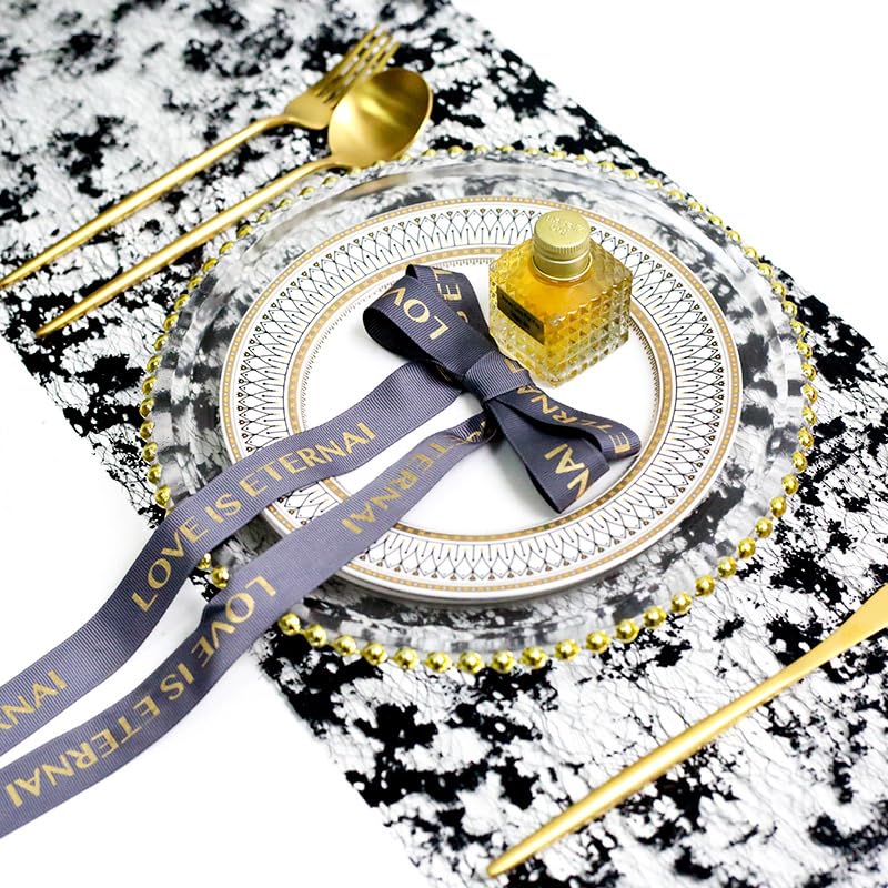 Organza-Tischläufer Gold – Ca. 36x274 Cm, Glitzernd, Für Hochzeit, Party & Events