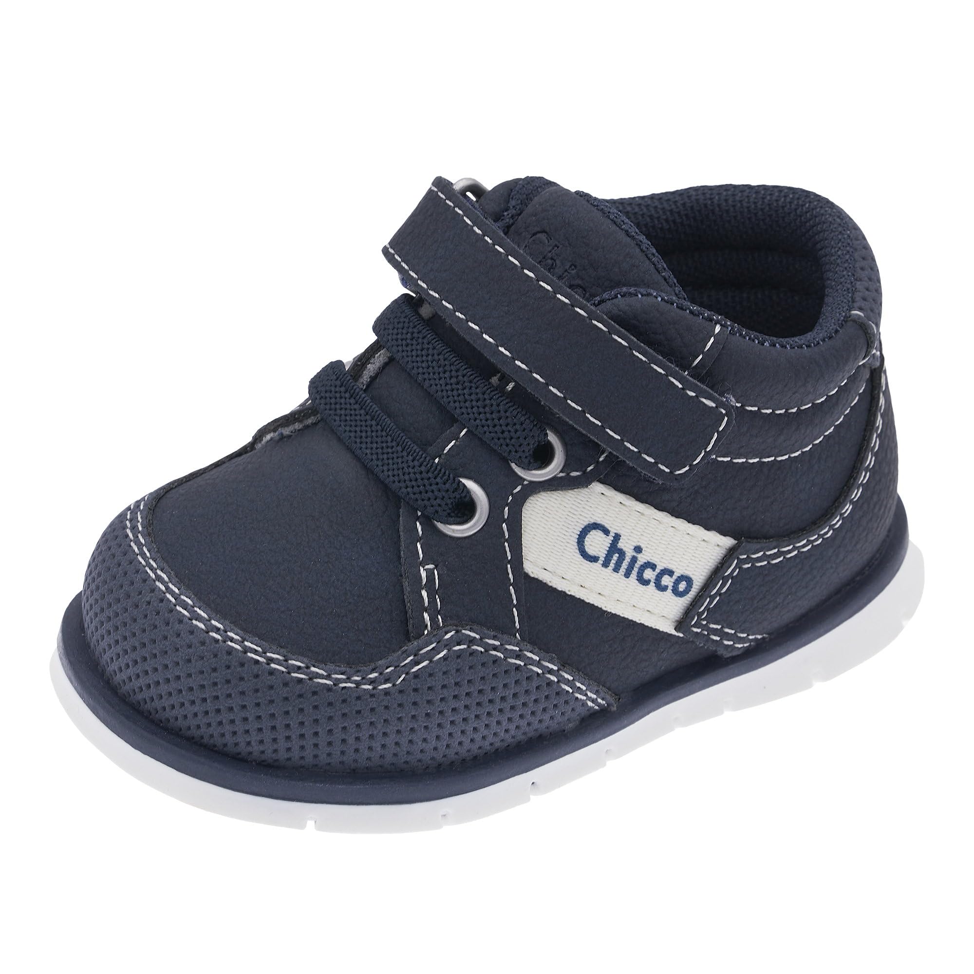 Chicco, Sneaker Bambino con cierre de gancho y bucle e Lacci Elastici, Comode, Flessibili e Traspiranti, Ideali per Primavera, Autunno e Inverno, Scarpe Bambino e Ragazzo, Designed in Italy
