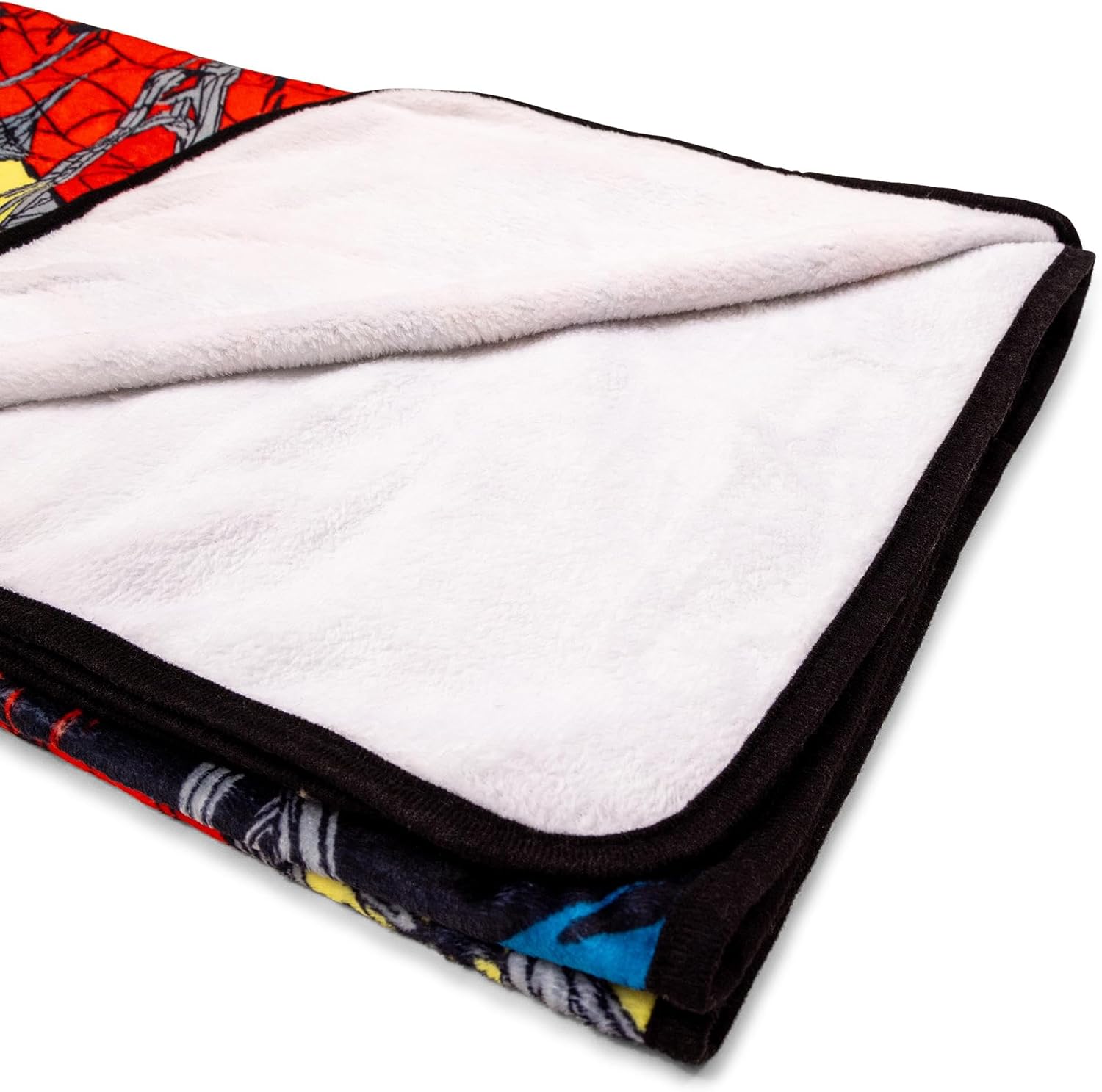 Marvel Spider-Man 90's Cover Torment Officially Licensed Digital Graphic Print Fleece Throw Blanket, 45"x60"