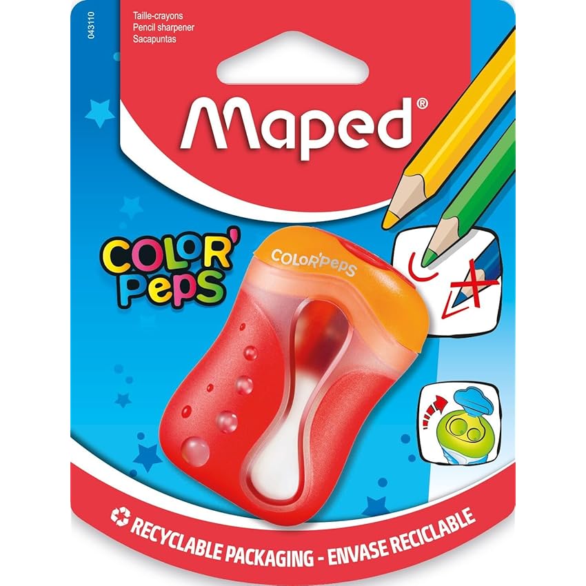 Maped Temperamatite Color'Peps 2 Fori In Blister