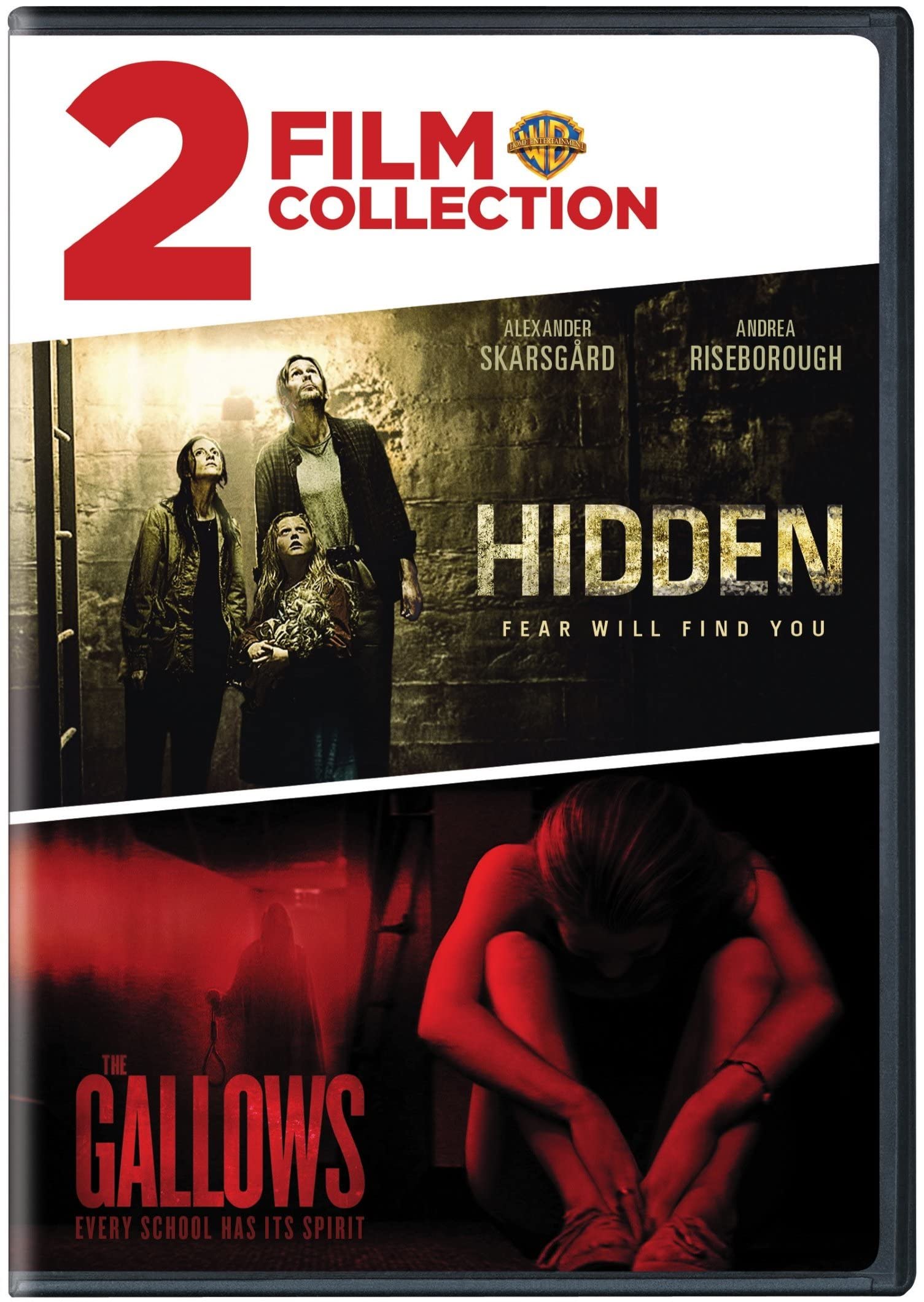 Evita el streaming con Hidden / Gallows DVD para asegurar tu película favorita de suspense