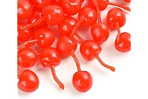 Miniature Artificial Cherries: Vibrant and Realistic Dollhouse Decor