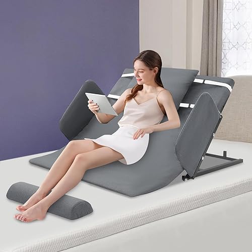 Miniatura 3 de Respaldo elevador eléctrico, elevador de respaldo con control remoto para cama, capacidad de 220 libras, colchón de cuña ajustable de 10-80 con