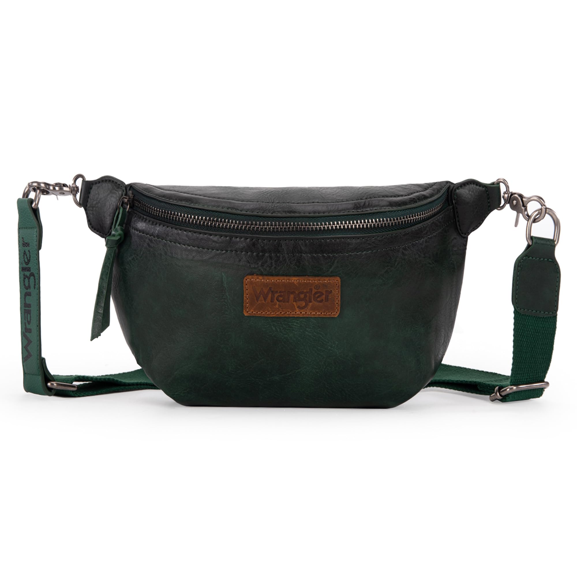 Wrangler Large Fanny Packs for Women Waist Bag Travel Belt Bags Crossbody Sling Purse