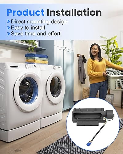 Miniatura 5 de WH16X29509 Amortiguador de ventilación para lavadora GE Kenmore Sears